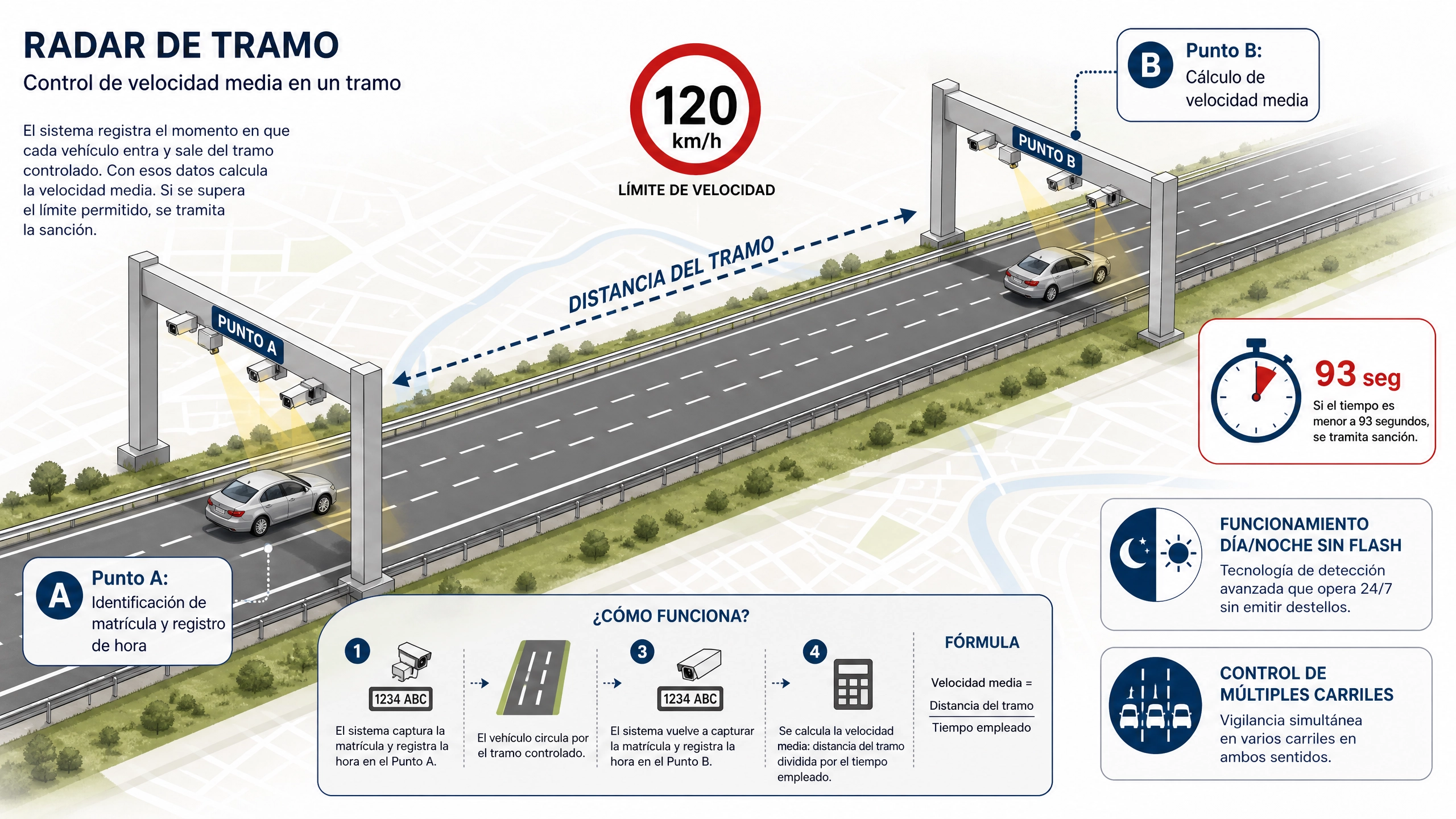 Control de tramo